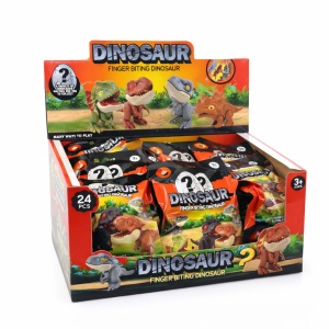 Jucărie antistres din plastic, tip fidget, diverse dinozauri colorati