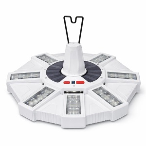 Lampa camping solara multifunctionala XG-T51 LED cu incarcare telefon si Type-C - Img 2