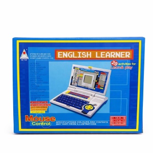 Laptop educativ copii English Learner cu jocuri si sunete, invatare interactiva, 30 cm - Img 3