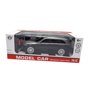 Masina cu radiocomanda 1:16, model break SUV negru, 31x11 cm, jucarie pentru copii - Img 2
