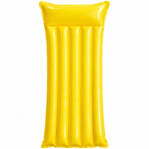 Saltea Gonflabilă Galbenă pentru Plajă și Piscină, 183 x 69 cm - Img 2