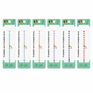 Set 12 Brățări cu Pandantiv Delfin, Reglabile, Multicolore