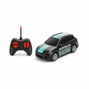 Masinuta cu telecomanda tip SUV negru cu albastru 4 directii scara 1:24
