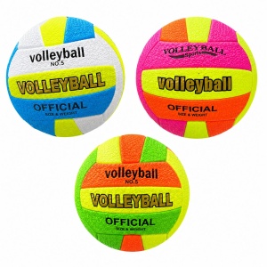 Minge de Volei – Culori Aleatorii, Minge Sport pentru Plajă, Antrenament și Joacă