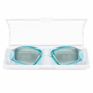 Ochelari de inot copii turcoaz reglabili cu dopuri de urechi silicon anti-fog UV
