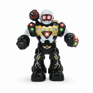 Robot jucarie interactiv cu lumini sunet mers, mix - Img 3