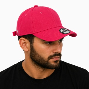Sapca roz reglabila unisex, stil casual - Img 3