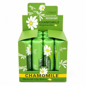 Set 12 Balsam de Buze cu Mușețel și Aloe Vera – Chamomile Natural Lip Balm Hidratant