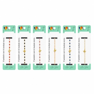 Set 12 Brățări cu Pandantiv Broscuță și Delfin, Reglabile, Multicolore