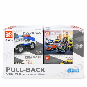 Set 16 jocuri constructie vehicule interventii si utilaje, modele multiple, copii