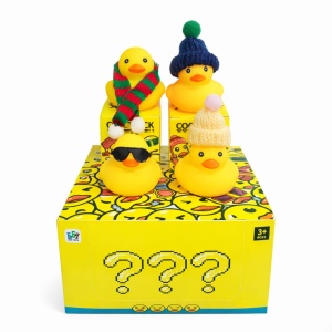 Set 24 figurine rata surpriza in cutie, jucarii colectie copii, model mystery
