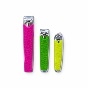Set cu 3 Unghiere Profesionale ZHANMEI Nail Clipper Trio, Otel Inoxidabil - Img 2