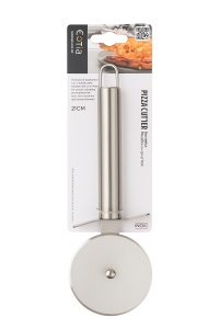 Taietor Pizza Inox 21 cm , Cutter Profesional cu Lama Rotativa Erma - Img 2