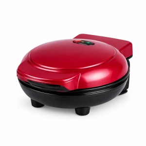Aparat electric pentru waffles cu placi antiaderente, indicator LED, rosu - Img 2