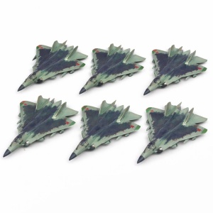 Avion de lupta jucarie metalic cu lumini si sunete model realist 22 cm