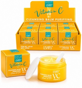 Balsam Demachiant cu Vitamina C Ushas Cleansing Balm Purifying – Curățare Profundă