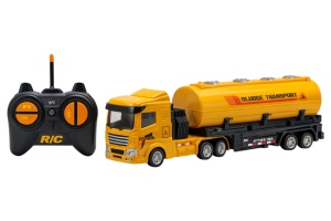 Cisternă telecomandă R/C Engineering Team, Plastic, Lumină și Sunet, 39 cm