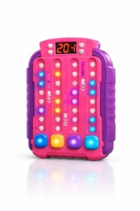 Joc electronic interactiv Rhythm cu lumini LED, test reflexe si viteza
