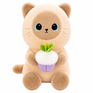 Jucărie de pluș pisicuță 55 cm – jucărie adorabilă pentru copii