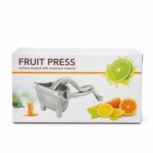 Presă manuală de fructe din oțel inoxidabil cu design compact, pentru lămâi și portocale - Img 2
