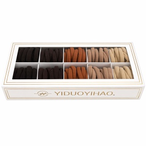 Set 100 elastice de păr textile în nuanțe neutre, rezistente, pentru uz zilnic