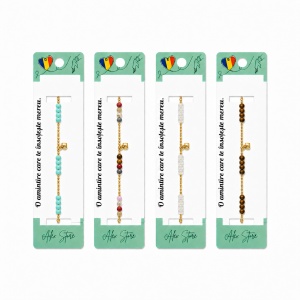 Set 12 Brățări de Mână Reglabile cu Pandantiv Inimioară – Brățări Elegante cu Mărgele