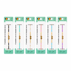 Set 12 Brățări Reglabile cu Pandantiv Scoici – Mărgele Colorate, Accesorii de Vară