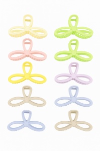 Set 12 Cleme Par 13cm Fundita Pastel , Accesorii Mari, Colorate, Rezistente