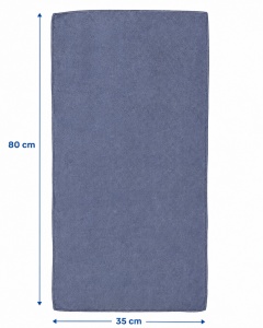 Set 12 Lavete Auto din Microfibra 35x80 CM, Diferite Culori, Foarte Absorbante - Img 3