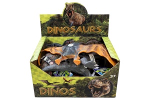 Set 6 Figurine Dinozauri Realistice din Plastic Moale