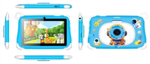 Tableta pentru Copii 7 Inch Android 15 Npad 711, 4GB RAM, 128GB, Camera Duala, Albastru
