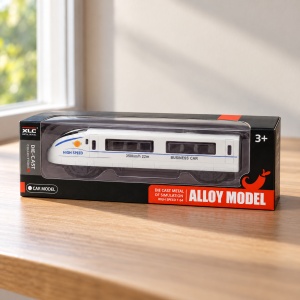 Tren Jucarie Metalic Die-Cast High Speed , Scara Model XLC Business Geat 3+ - Img 5