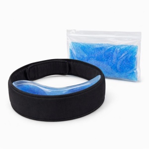 Bentiță Terapeutică cu Terapie Caldă & Rece Pretty Girl, Negru, Material Textil