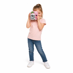 Camera foto instant copii roz cu imprimare termica fara cerneala - Img 2