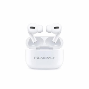 Căști wireless HONGYU Open-Ear TWS din plastic, albe, model HY-1815