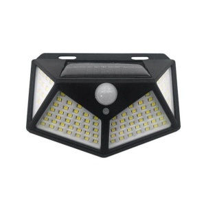 Lampa solară de perete LED, plastic, IP65, autonomie 35000 ore, neagră - Img 7