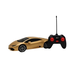 Masina Sport Radio Control R C Lamborghini Huracan STO Auriu , Jucarie Copii 3+ Scara 1:16