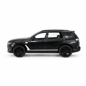 Masinuta metalica SUV neagra, scara model, usi mobile, 15,5 x 7 cm