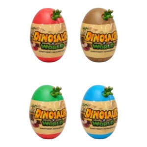 Ou surpriza Dinosaur World cu figurina dinozaur pentru copii