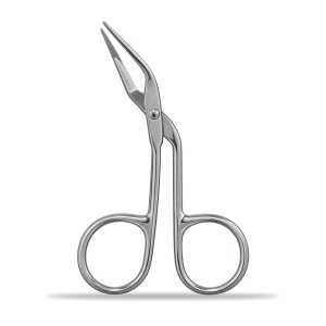Pensetă cu mâner tip foarfecă pentru sprâncene, oțel inoxidabil, Show Me - Img 2