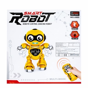 Robot interactiv cu telecomanda, dans, lumini si muzica, rosu - Img 4