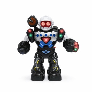 Robot jucarie interactiv cu lumini sunet mers, mix