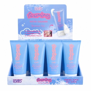 Set 12 Cleanser Demachiant Facial Spumă cu Acid Hialuronic USHAS 120 ml
