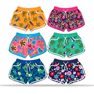 Set 24 Sorturi de Baie Dama, Modele Combinate, Talie Elastica, Marime M
