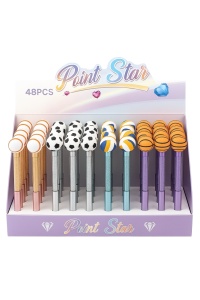 Set 48 Pixuri Sport Point Star , Fotbal, Baschet, Volei, Editie Tematica - Img 2
