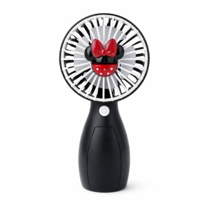 Ventilator portabil copii, reincarcabil USB, design compact, negru