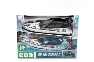 Barca cu radiocontrol 2.4 GHz, Speedboat, model rapid, design realist - Img 3