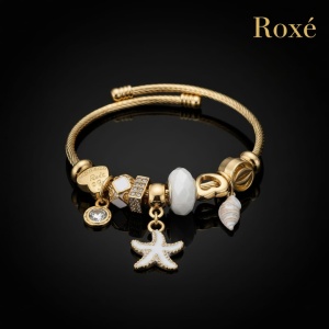 Bratara dama ROXE cu charmuri marine si pandantive, model elegant, culori mix - Img 4