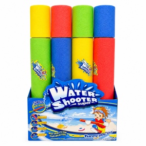 Pistol cu Apă din Burete Tip Water Gun, 42 cm x 6.6 cm, Multicolor, Model Aleatoriu
