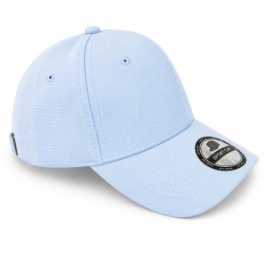 Sapca albastra deschis reglabila unisex, stil casual simplu